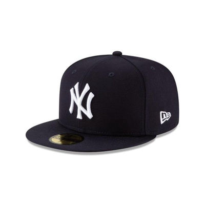 New York Yankees Gorra | New Era MLB Wool 59fifty Fitted Cap Mexico - Azules